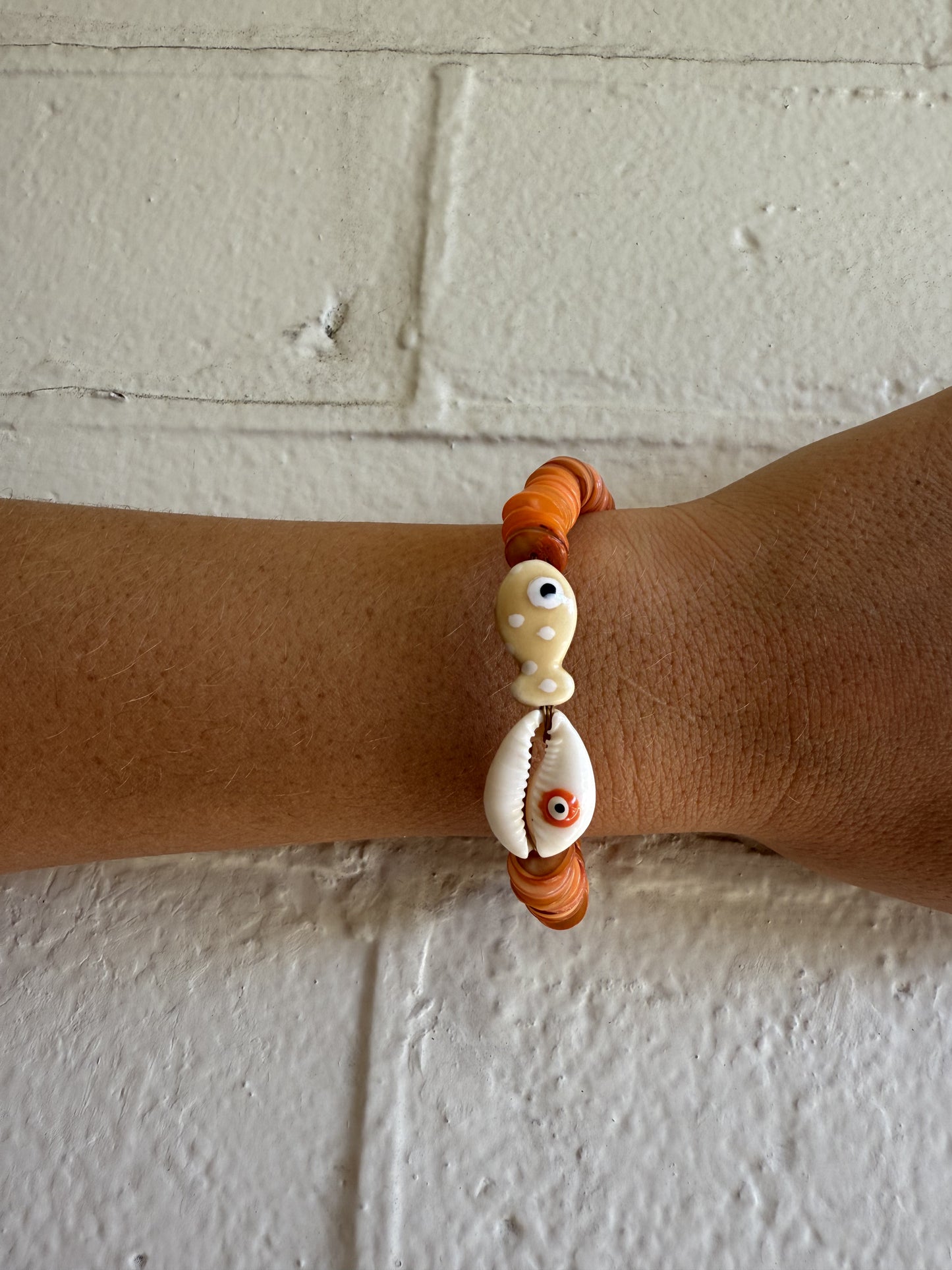 *BRACELET-TANGERINE-DIVE-WATEGOS*