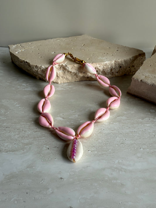 *NECKLACE-PINK-OASIS-WATEGOS*